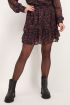 Zwart rokje met paisley print