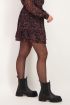 Zwart rokje met paisley print