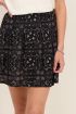 Zwart rokje met witte bandana print | My Jewellery