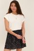 Zwart rokje met witte bandana print | My Jewellery