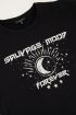 Zwart T-shirt Savage mood | My Jewellery
