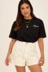 Zwart T-shirt amour tekst | My Jewellery