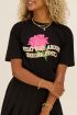 Zwart T-shirt what comes around | My Jewellery
