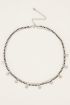 Zwart-witte ketting met muntjes & kralen | My Jewellery