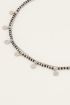 Zwart-witte ketting met muntjes & kralen | My Jewellery