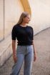 Zwart vest met kabels & knopen | My Jewellery