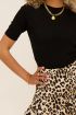 Zwarte ajour top | My Jewellery