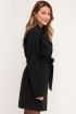 Zwarte blazer jurk met elastische taille