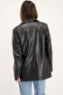 Zwarte blazer leatherlook | Blazer | My Jewellery