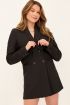 Zwarte blazer playsuit
