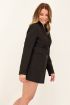 Zwarte blazer playsuit