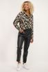 Zwarte blouse gevlekte print | Blouses | My Jewellery