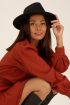 Zwarte fedora hoed | Hoed | My Jewellery