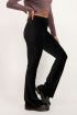 Zwarte flared broek met corduroy | My Jewellery