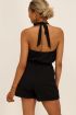 Zwarte halter playsuit | My Jewellery