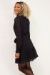 Zwarte jurk met embroidery