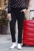 Zwarte pantalon met strik, Broeken