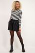 Zwarte short satijnen look | Korte broek | My Jewellery