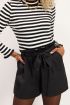 Zwarte short satijnen look | Korte broek | My Jewellery