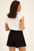 Zwarte skort linnen look | My Jewellery