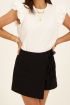 Zwarte skort linnen look | My Jewellery