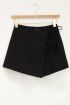 Zwarte skort linnen look | My Jewellery
