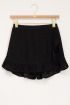 Zwarte skort met embroidery | My Jewellery