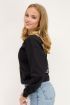 Zwarte sweater La Vie a Paris