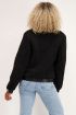 Zwarte teddy jas met leatherlook | My Jewellery