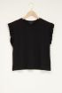 Zwarte top ruffles | My Jewellery