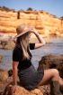 Zwarte ajour top | My Jewellery
