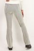 Zwarte flared broek met wit patroon | My Jewellery