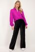 Zwarte straight fit broek corduroy | My Jewellery
