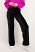 Zwarte straight fit broek corduroy | My Jewellery