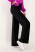 Zwarte straight fit broek corduroy | My Jewellery