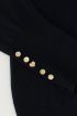 Zwarte trui My Jewellery knoopjes, basic trui My jewellery