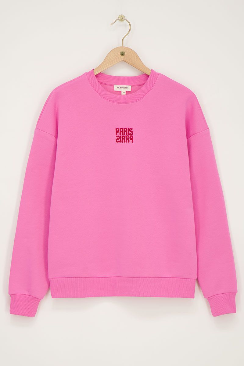 GALLE Paris 売れ筋商品|||ガレパリ パーカー・スウェットシャツ アウター レディース Sweatshirts Pink GALLE Paris ガレパリ パーカー・スウェットシャツ アウター