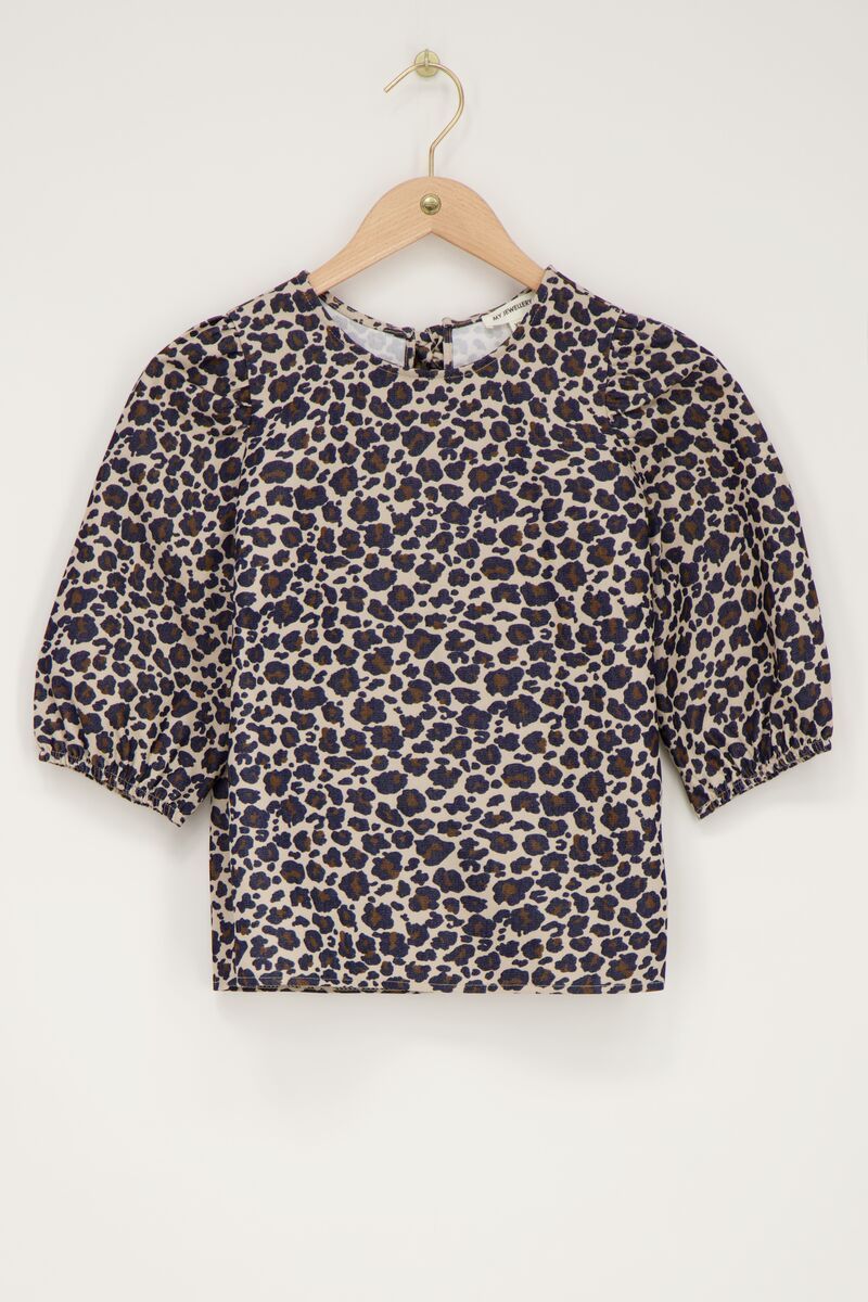 loft leopard top