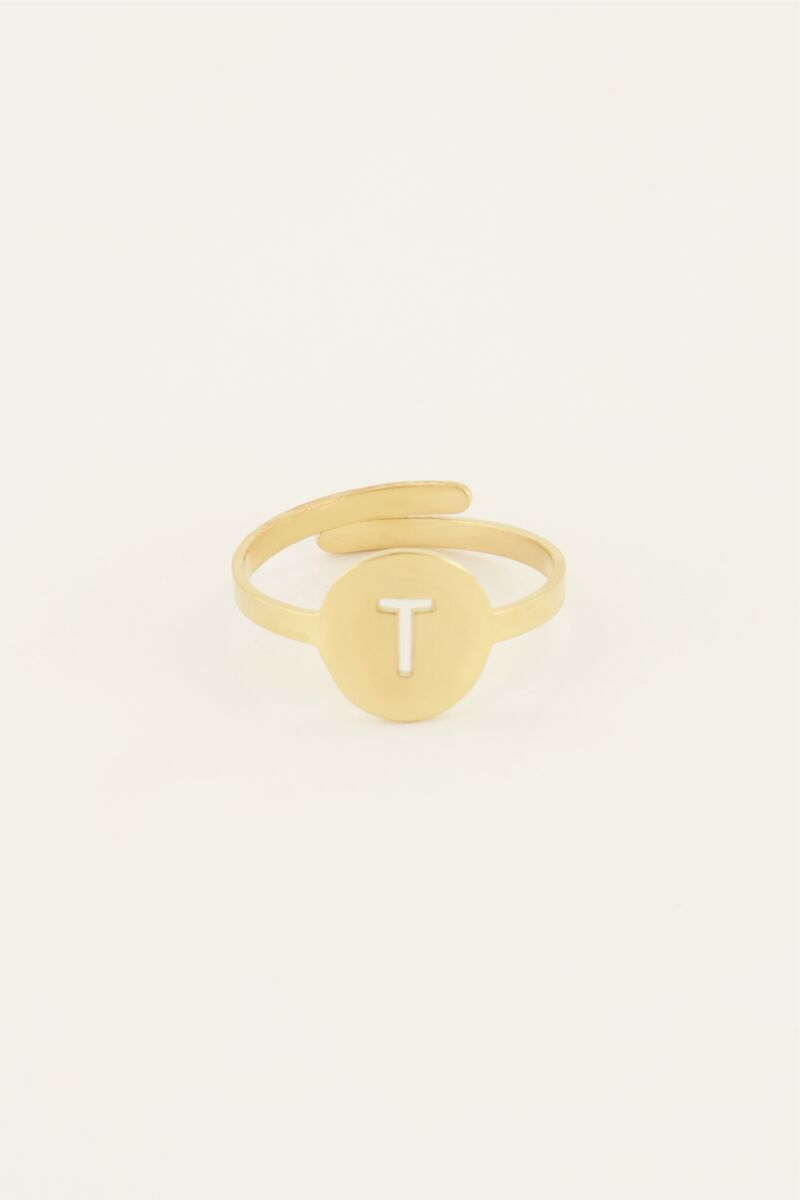 Open initial ring large My Jewellery