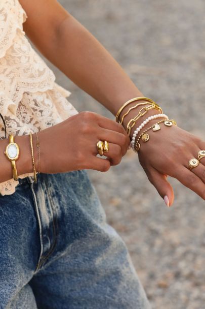 Statement-Ring chunky Kugel
