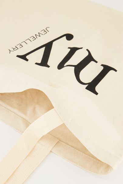 Large tote bag beige My Jewellery
