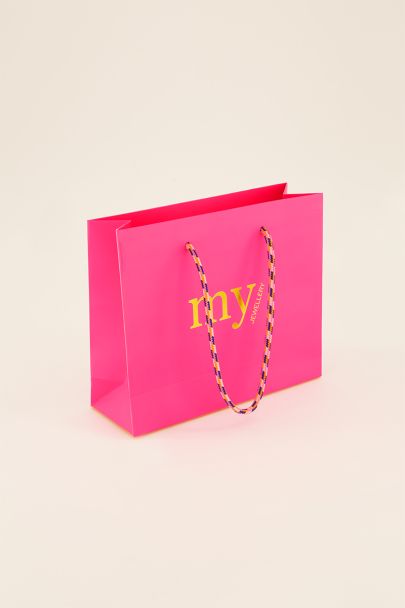 Giftbag klein roze