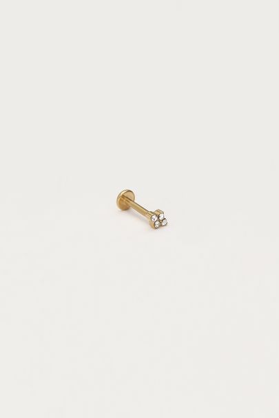 Iconic Ohrpiercing mit Strasssteinen