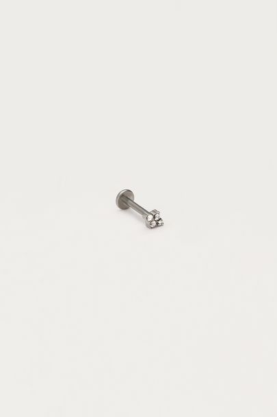 Iconic Ohrpiercing mit Strasssteinen