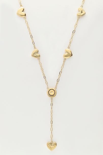 Iconic long necklace with candy hearts | My Jewellery