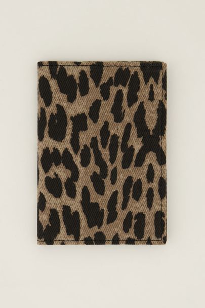 Panterprint paspoort hoes
