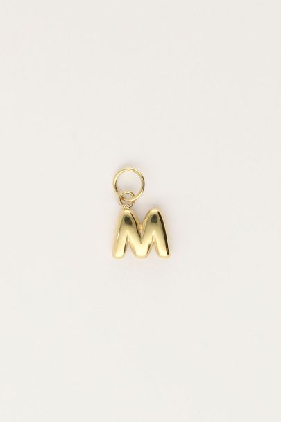 Love mini initial charm