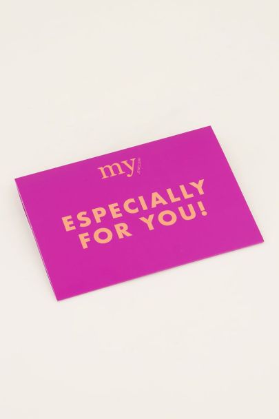 Especially for you giftcardholder