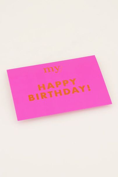 Gift Card Holder „Happy Birthday“