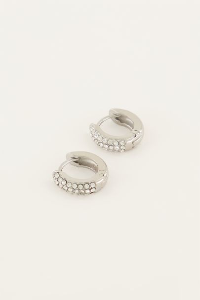 Boucles d’oreilles avec cristaux